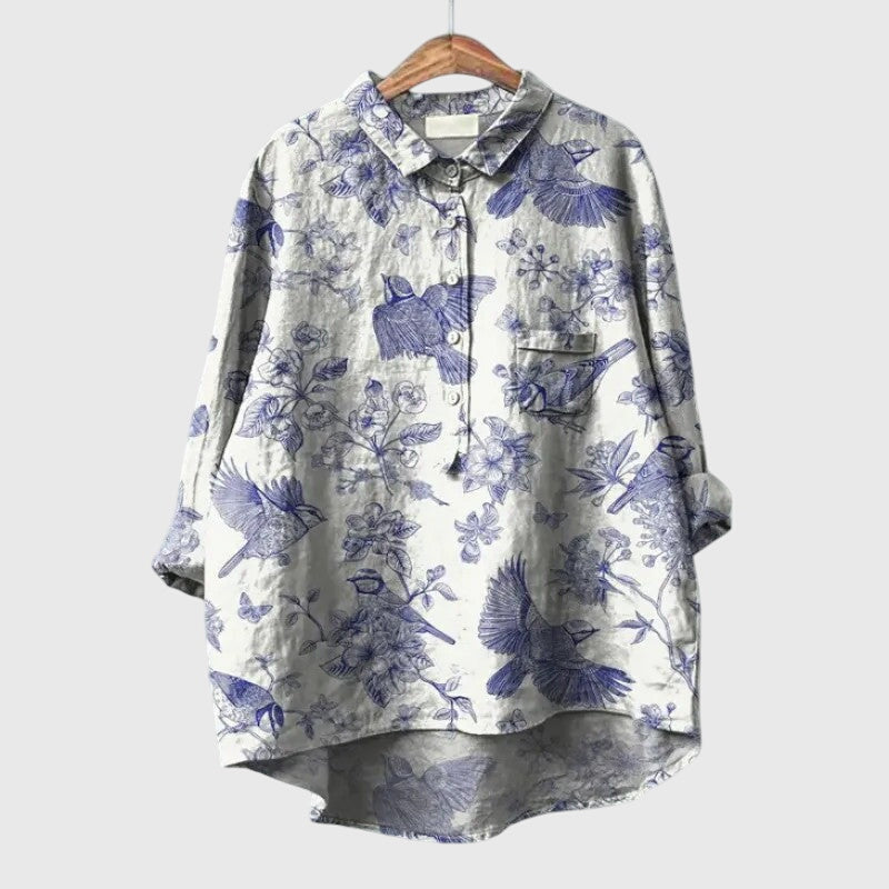Elly™ Elegant Blouse - Effortless Style, Modern Chic
