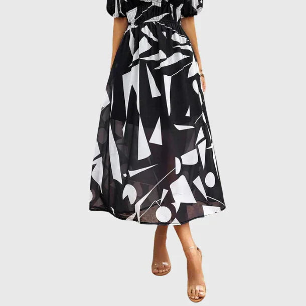 Floral Midi Dress — Effortlessly Flattering Silhouette