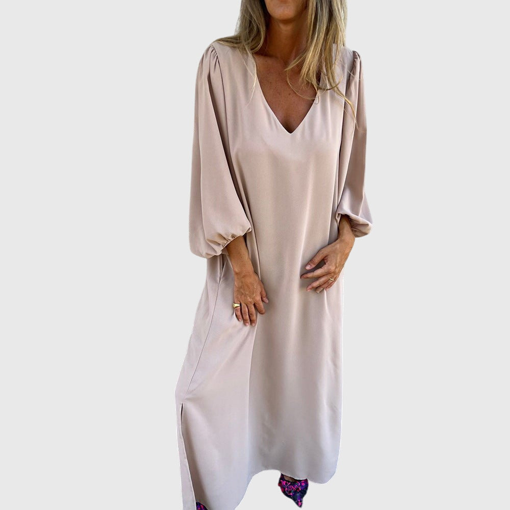 Carol - Boho Maxi Dress with Pockets for Effortless Style