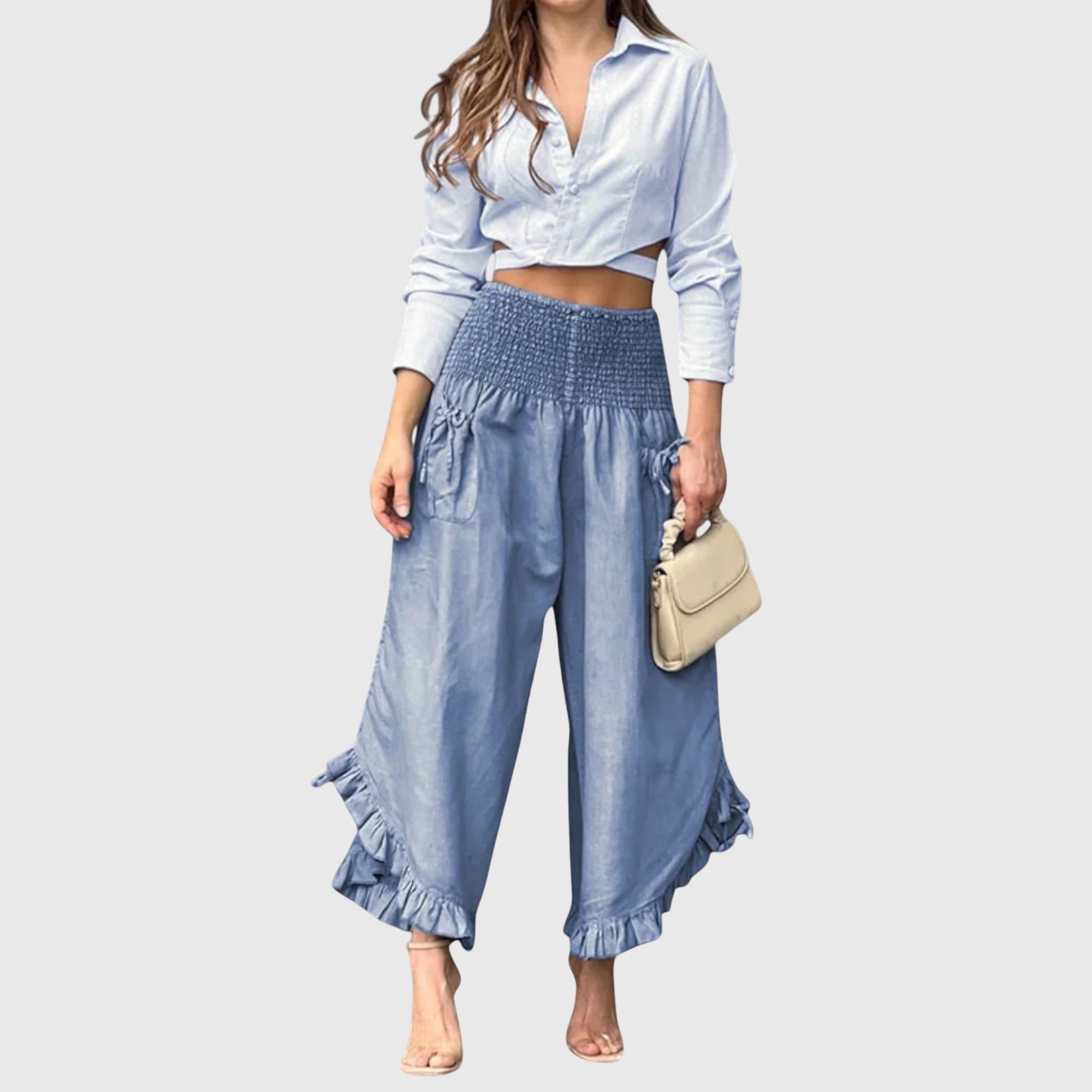 Jaya - Chic Pleated Casual Pants for Effortless Style