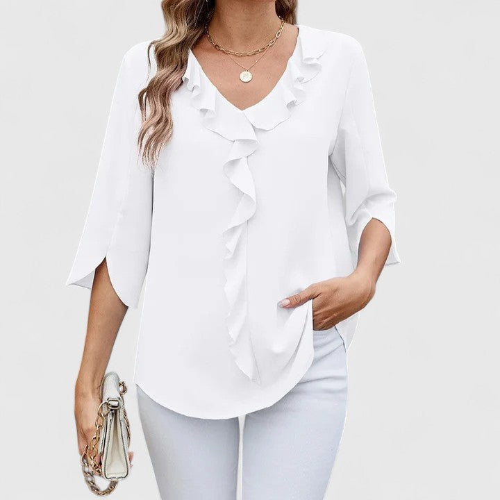 Debby – Timeless Chic, Elegant Blouse for Effortless Style