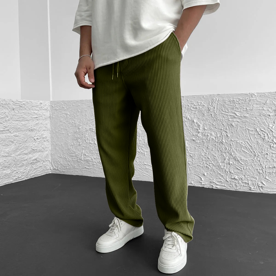 Velin Corduroy Knit Pants — Cozy, Modern Everyday Essentials