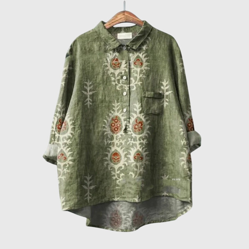 Elly™ Elegant Blouse - Effortless Style, Modern Chic