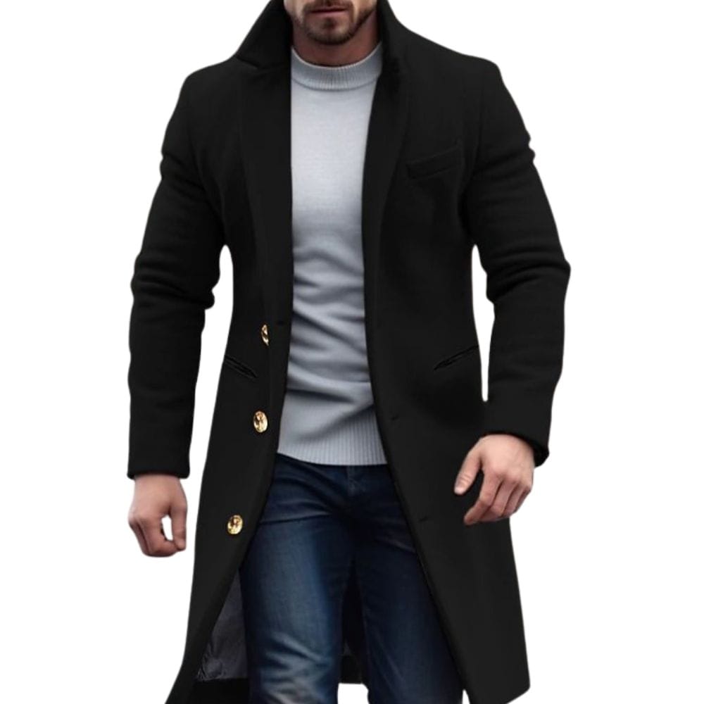 Mannus | Winter Trench Coat — Timeless Design for Cold Weather