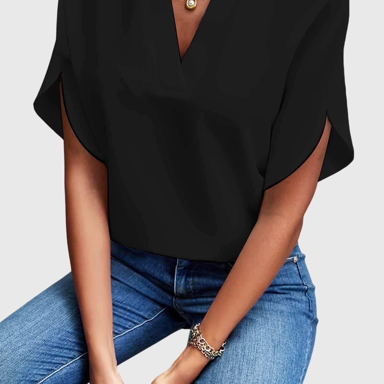 Kristie™ Chic Elegance Blouse - Effortless Sophistication