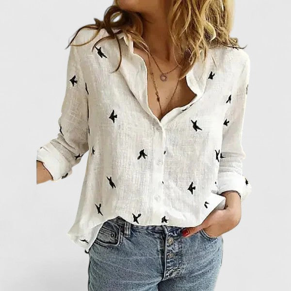 Elena | Sleek, Chic & Elegant Blouse for Effortless Style