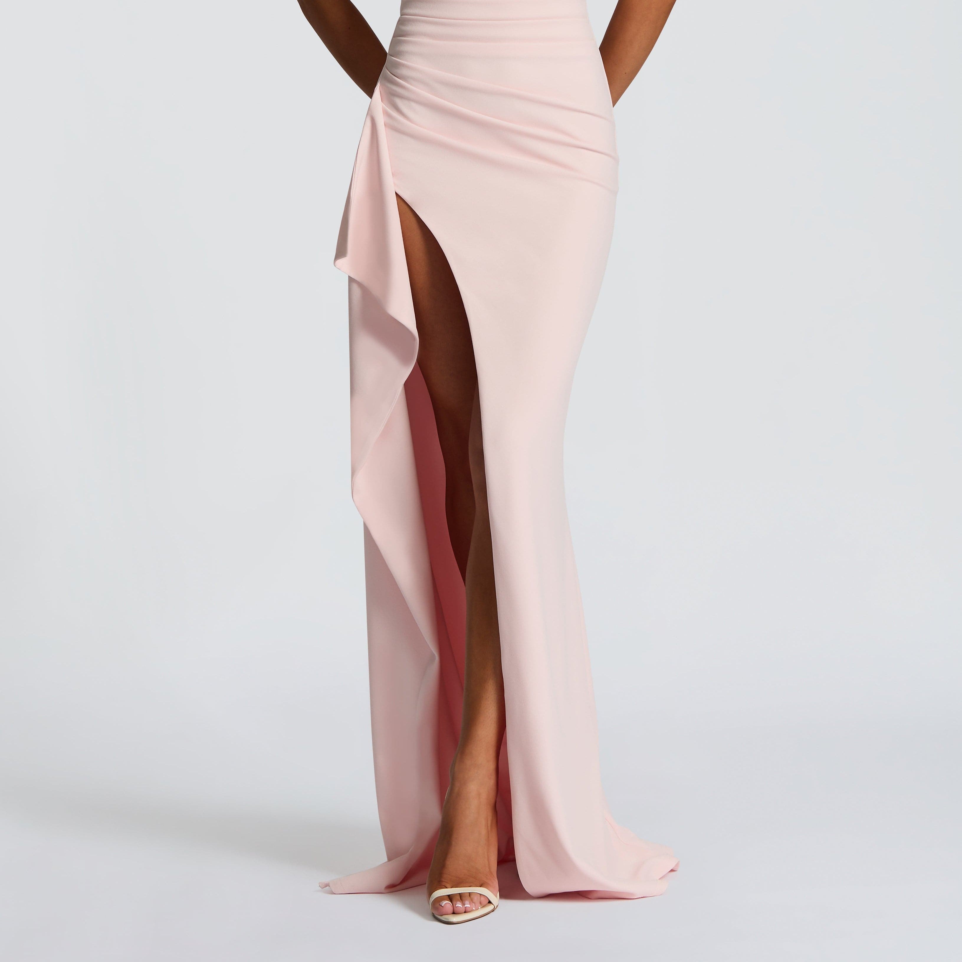 Maxi Dress with Slit Design