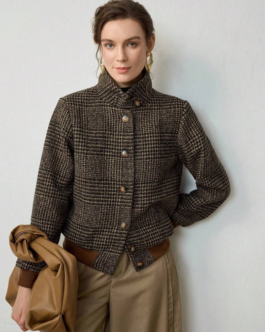 Blythe Cropped Tweed Jacket — Effortlessly Chic