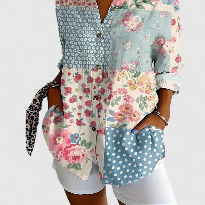 Dianne™ | Timeless Chic Elegance Blouse