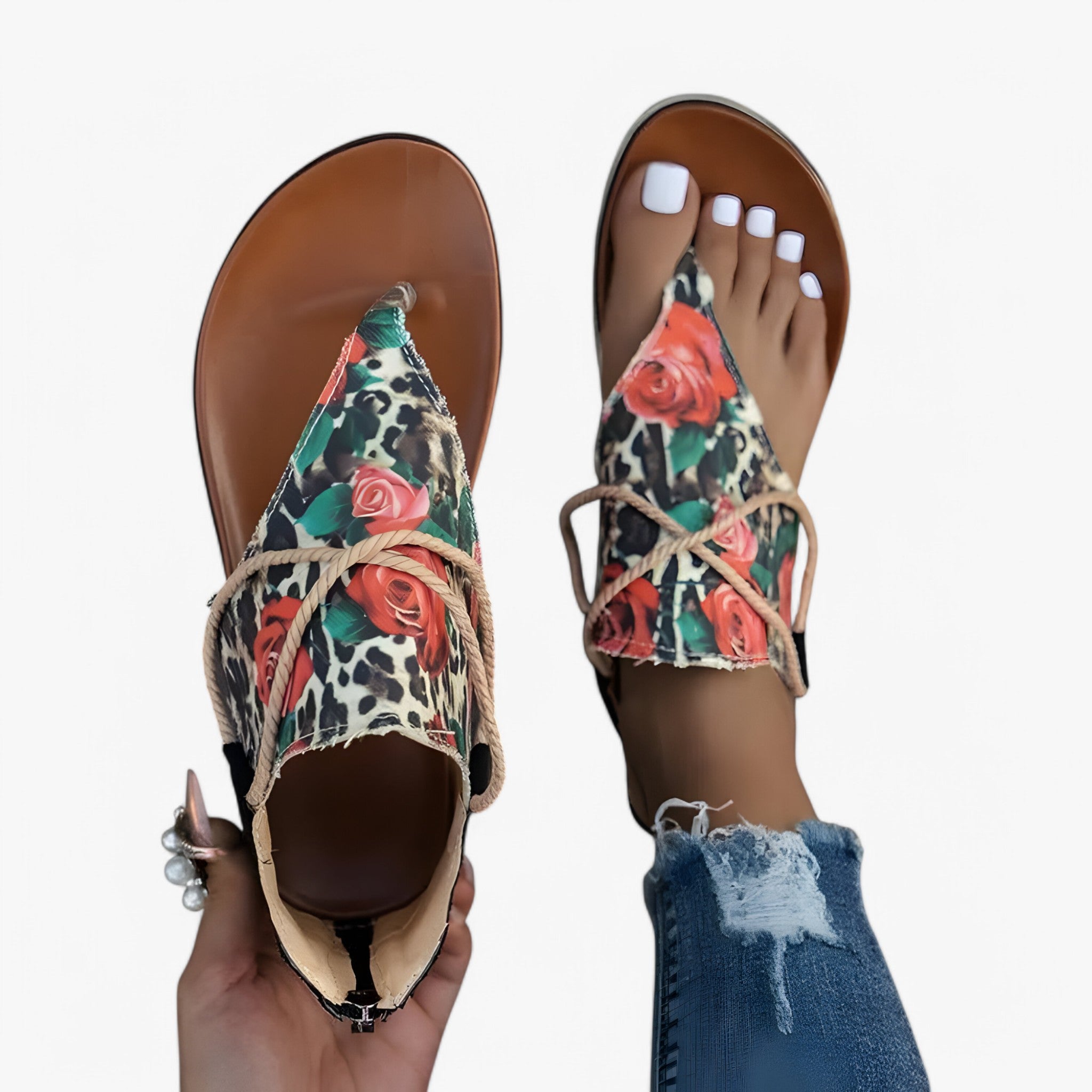 Emma | Fashionable Gladiator Sandals - Stylish women's sandals for a trendy look