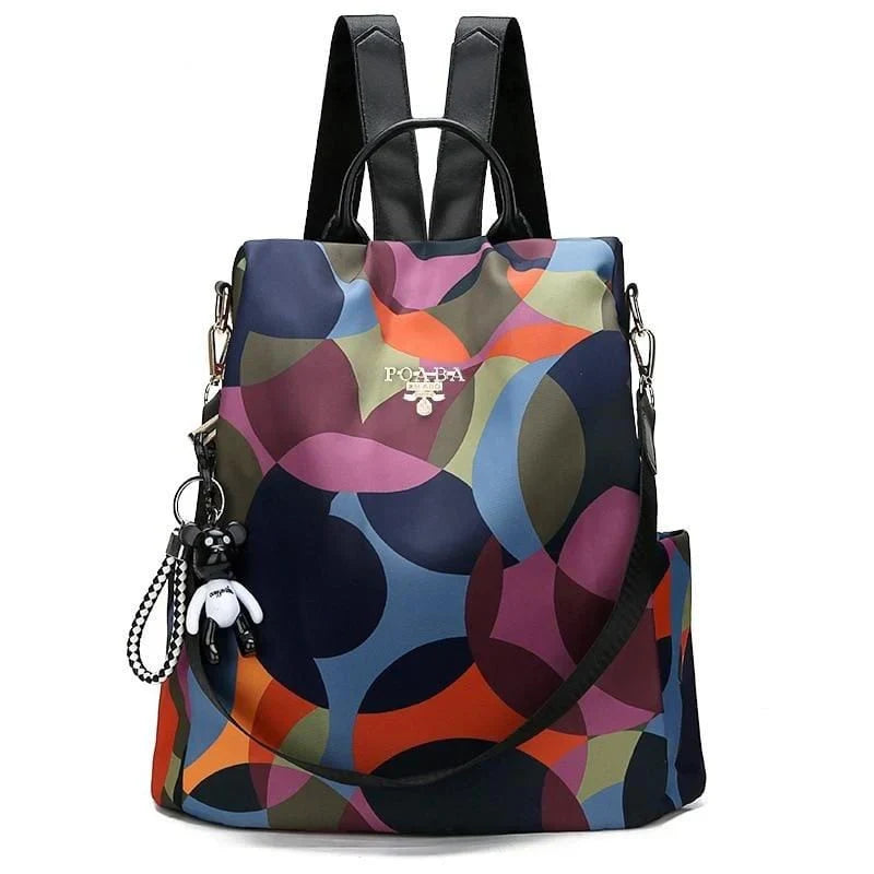 Waterproof Anti-Theft Backpack Featuring Smart Hidden Compartments