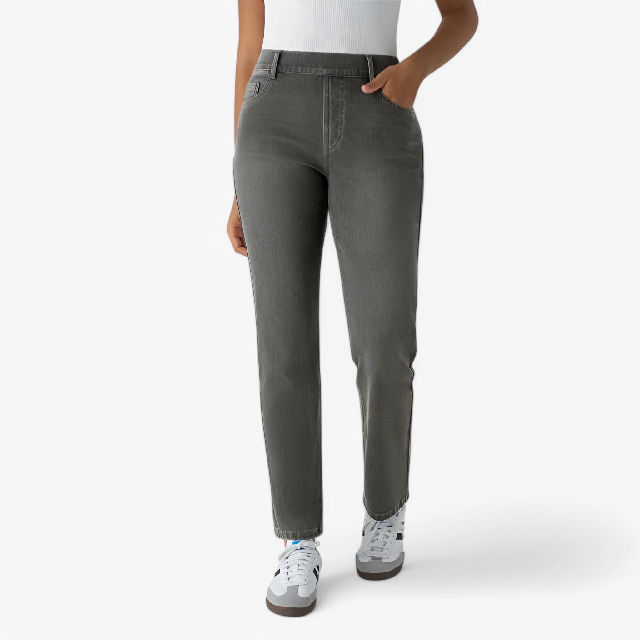 Nina | High-waisted pants - Stretchy & Comfortable