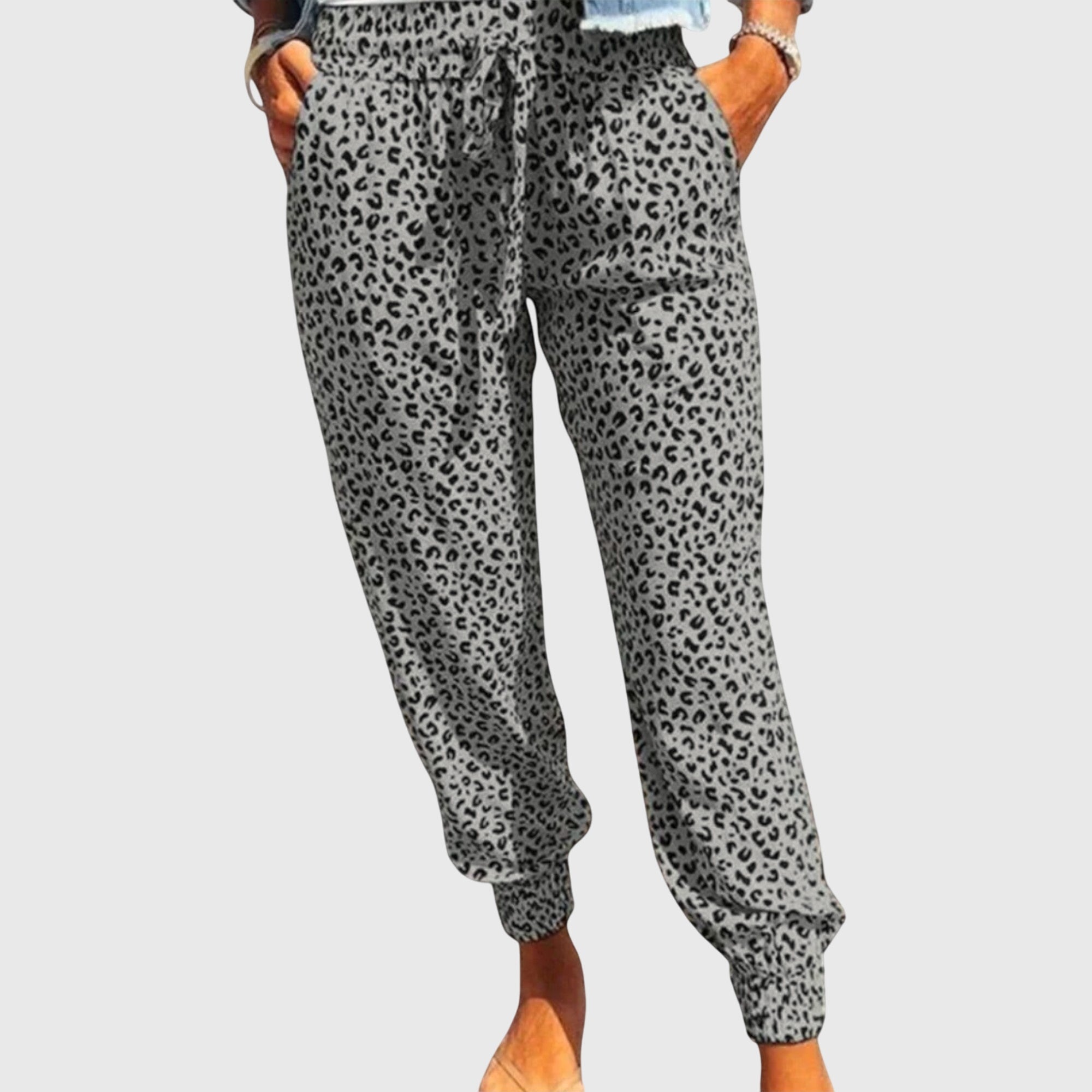 Feli - Leo Wide-Leg Pants for Effortless Style