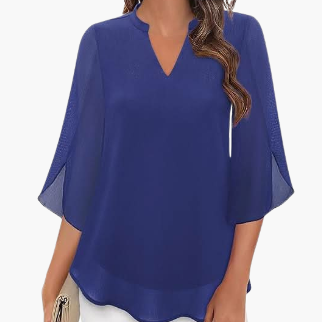 Elegant Layered Blouse for Effortless Style