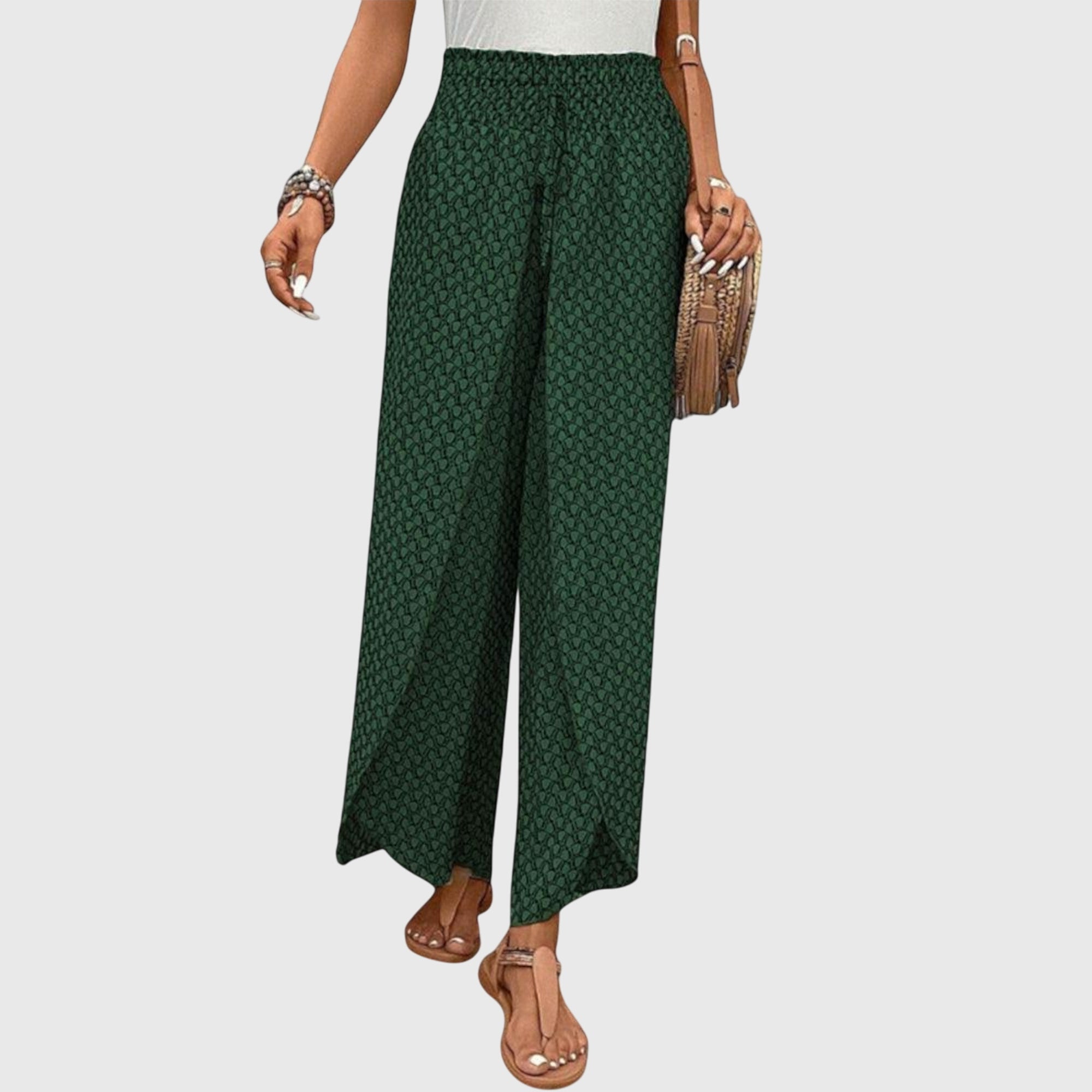 Chiara Palazzo Pants - Effortlessly Stylish, Flowing Wide-Leg Silhouette