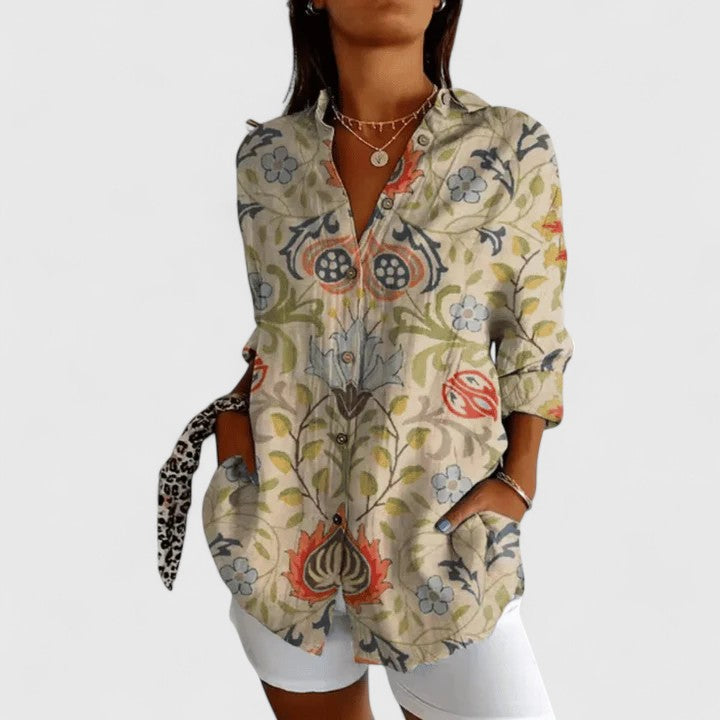 Katarine Floral Chic Top
