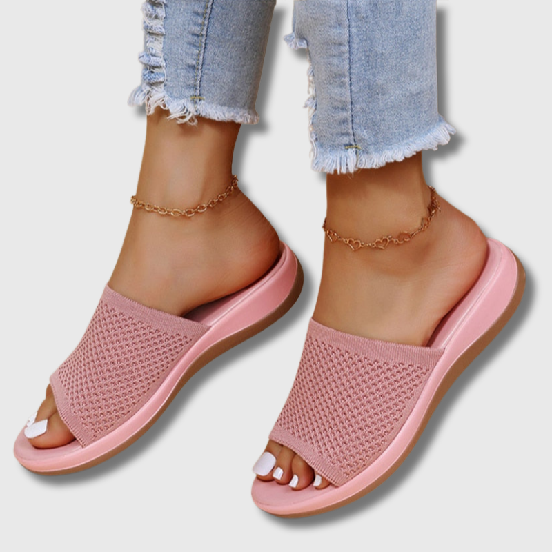 Knit Orthopedic Sandals – All-Day Comfort & Arch Support