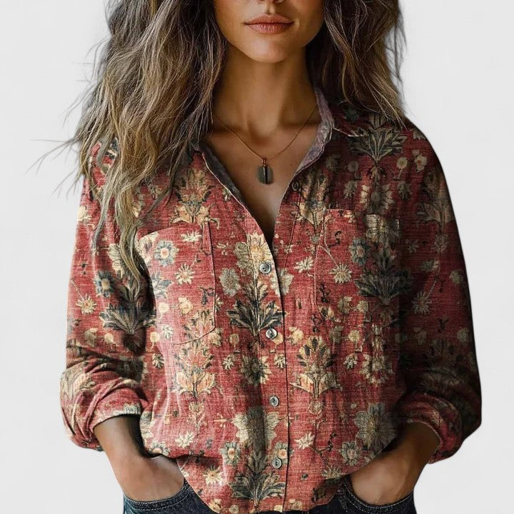 Delanoviah Elegant Blouse — Timeless Style & Flattering Fit for Any Occasion