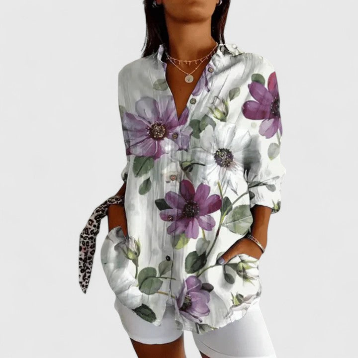 Katarine Floral Chic Top