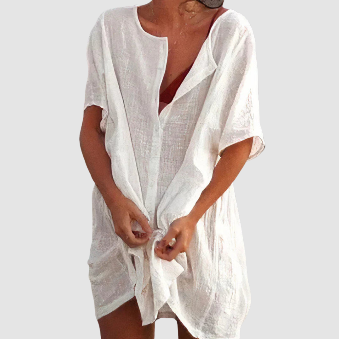 Soft-Luxe Relaxed-Fit Dress