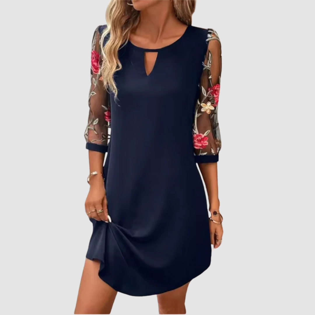 Floral-Print Summer Dress - Lightweight, Breezy Sundress for Sunny Days