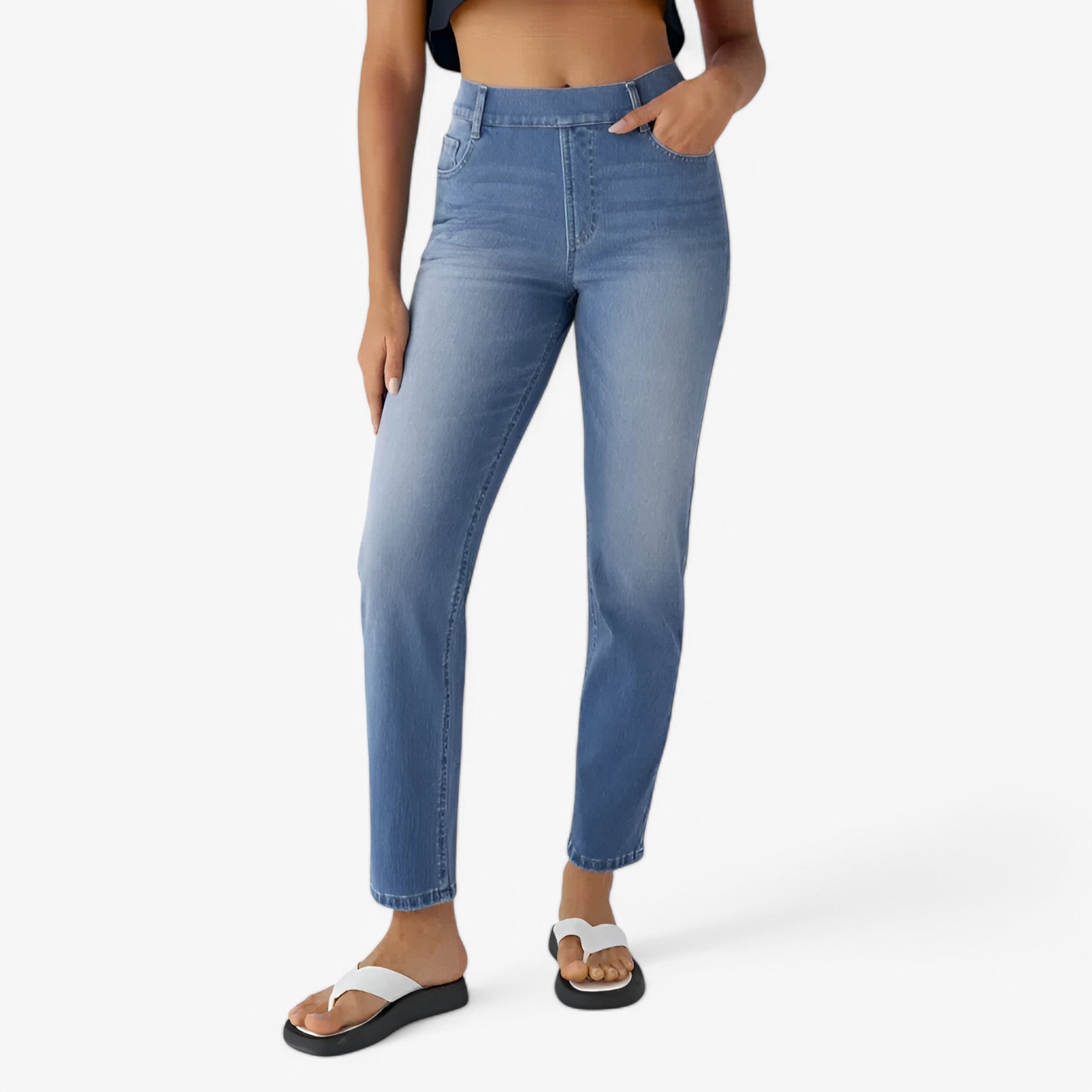 Nina | High-waisted pants - Stretchy & Comfortable