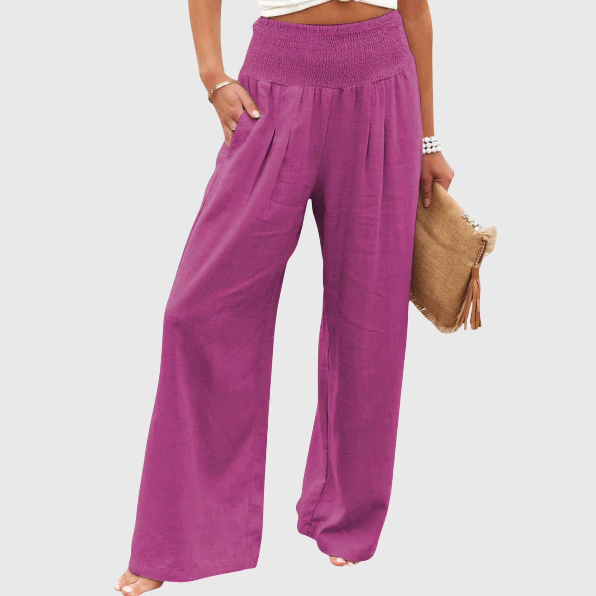 Julie - Airy, Elegant Pants for Effortless Style