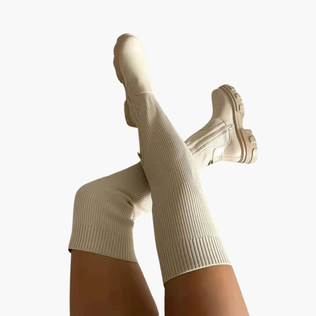 Sleek, Elegant Knee-High Boots