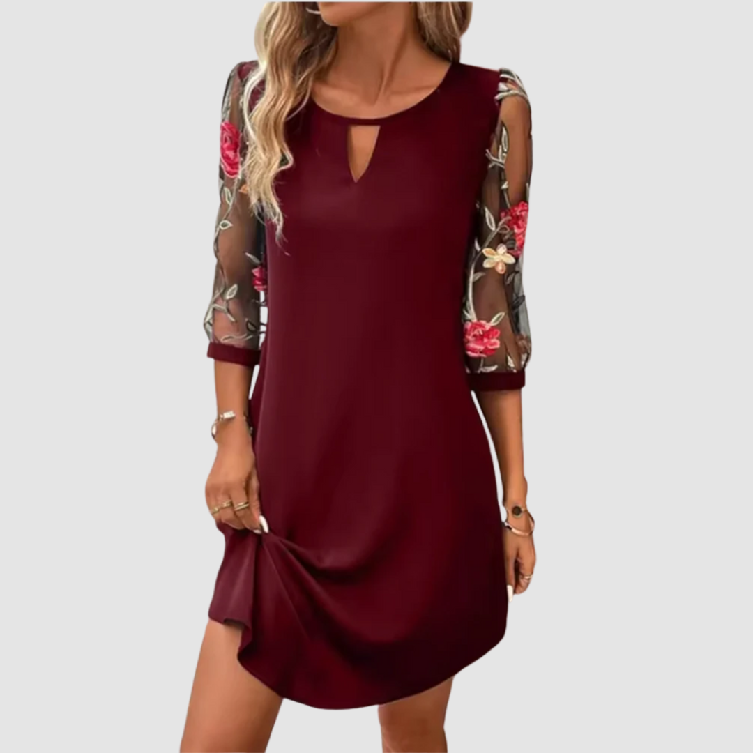 Floral-Print Summer Dress - Lightweight, Breezy Sundress for Sunny Days