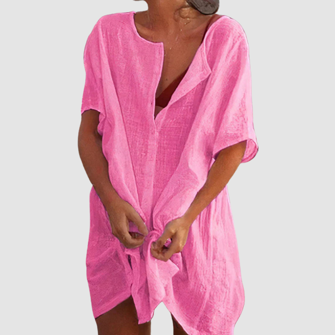 Soft-Luxe Relaxed-Fit Dress