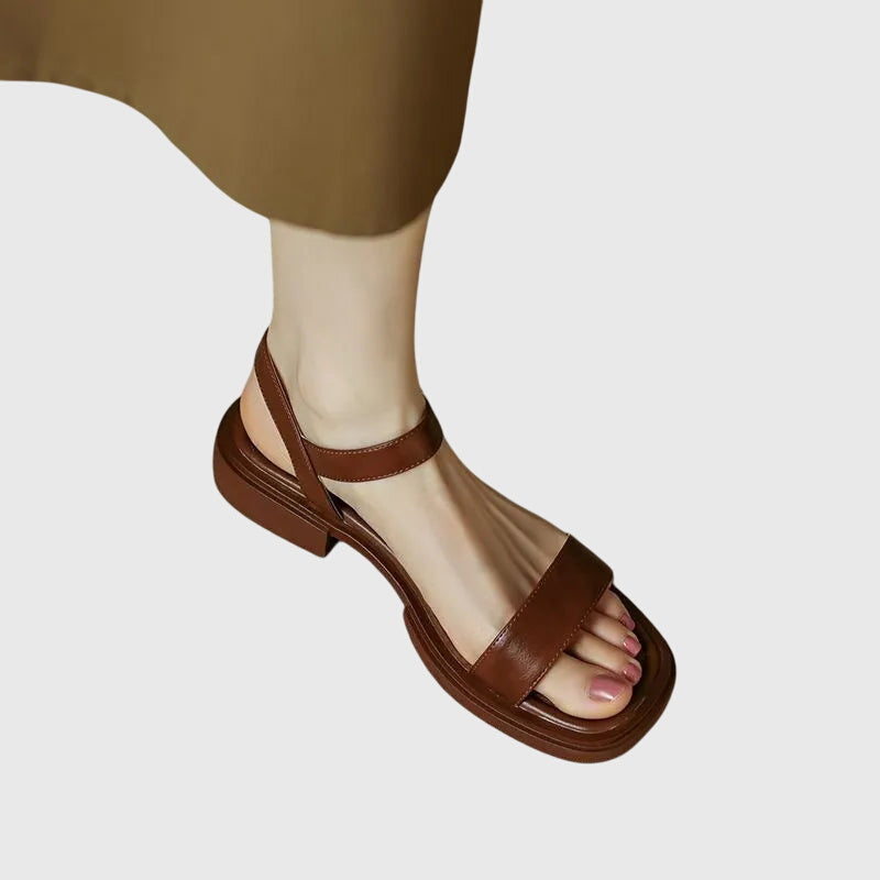Celestia™ Premium Leather Orthopedic Sandals — Superior Arch Support for All-Day Comfort