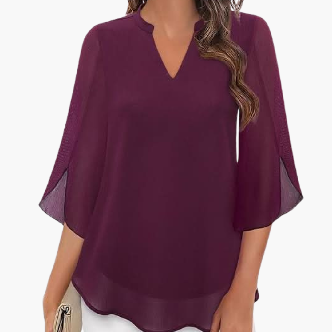 Elegant Layered Blouse for Effortless Style