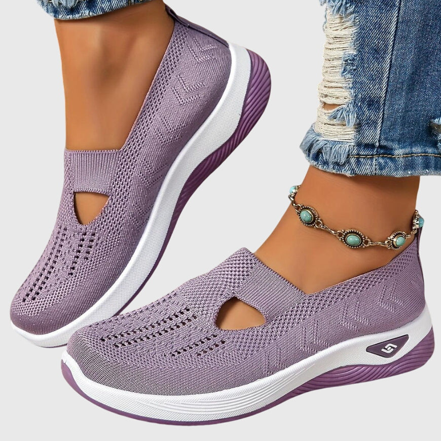 Lora™ Comfort-Fit Orthopedic Walking Shoes with Enhanced Support
