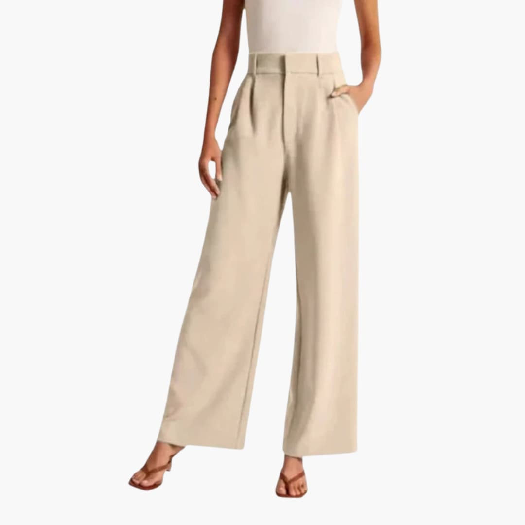 Wide-Leg Pants - Effortless Style, Flowy Comfort