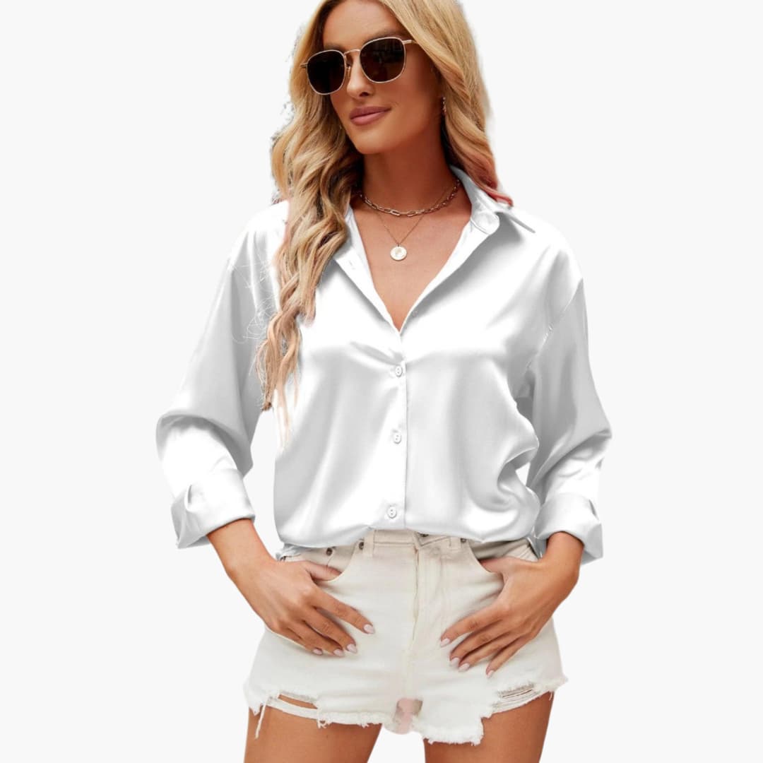 Women's Blouse - Elegant, Versatile Top for Any Occasion