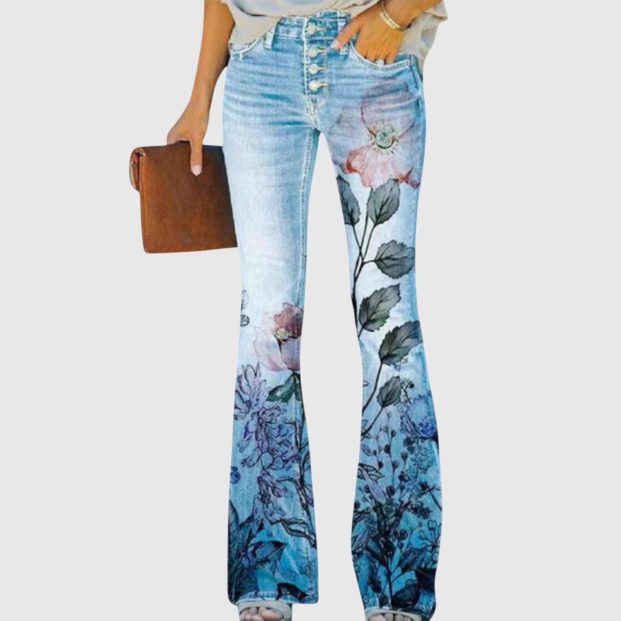 Floral-Print Pants for a Fresh, Effortless Look