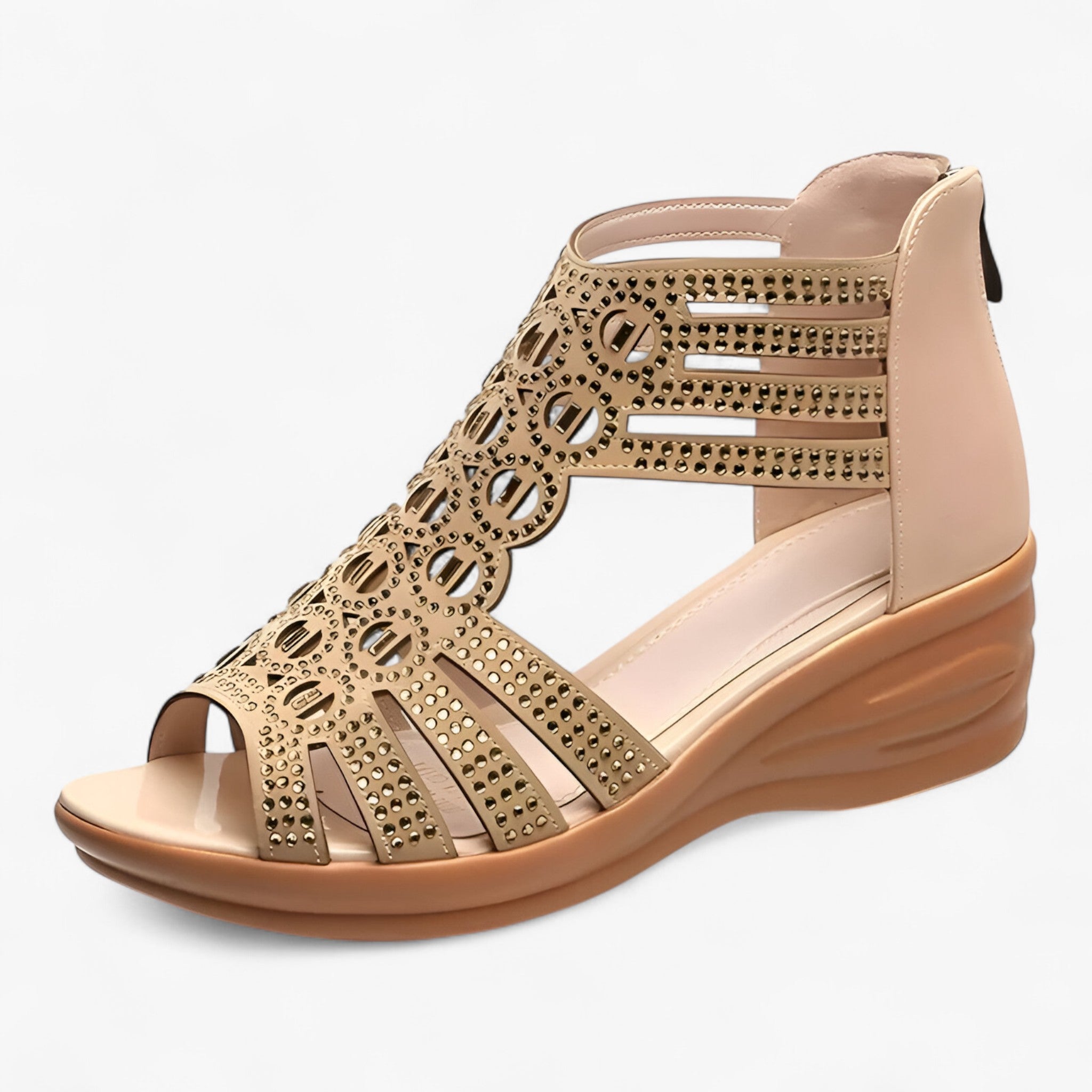 Bonnie | Glittery Platform Sandals – Trendy and Versatile