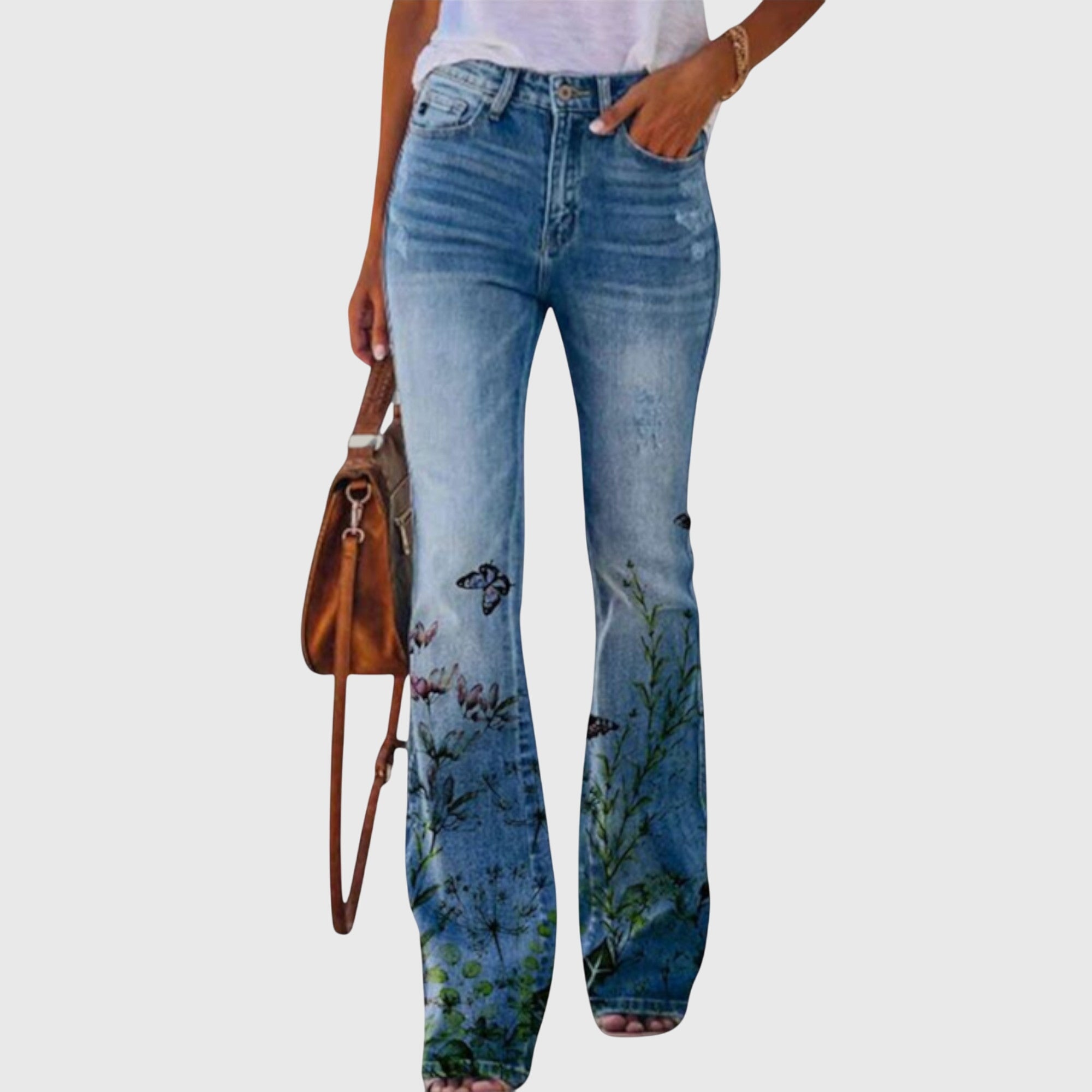 Floral-Print Pants for a Fresh, Effortless Look