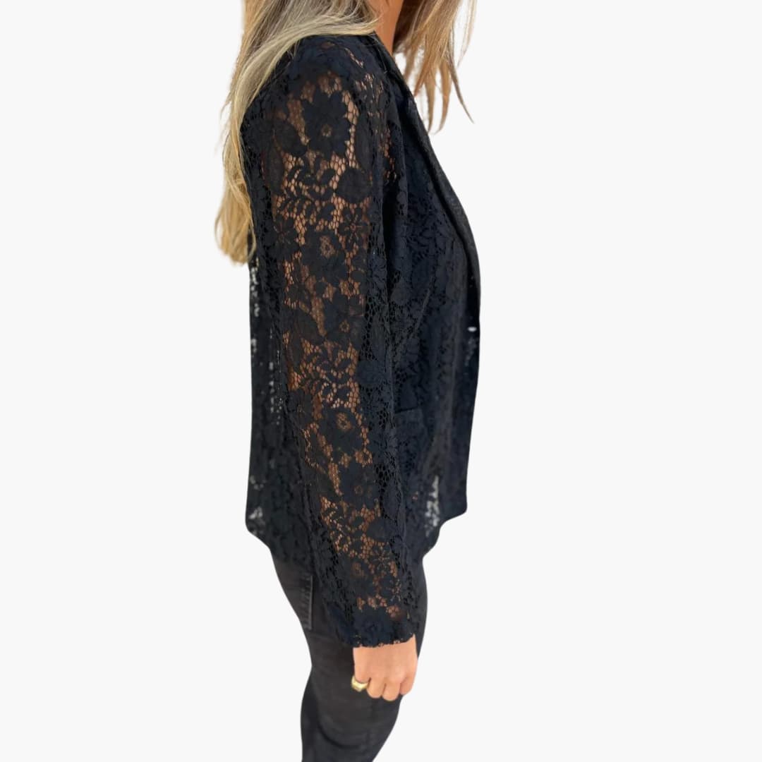 Lace Blazer - Effortlessly Elegant