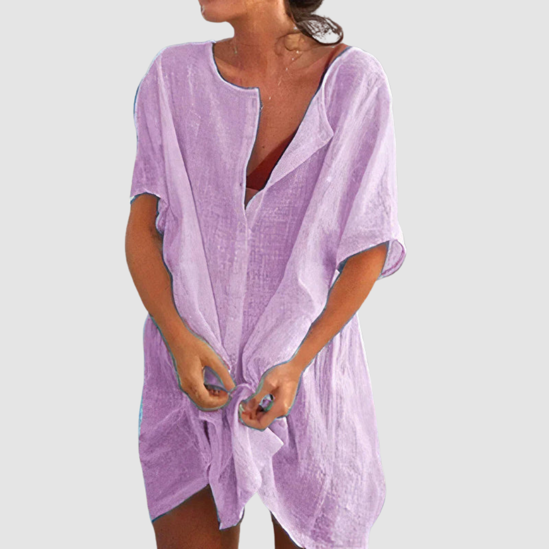 Soft-Luxe Relaxed-Fit Dress