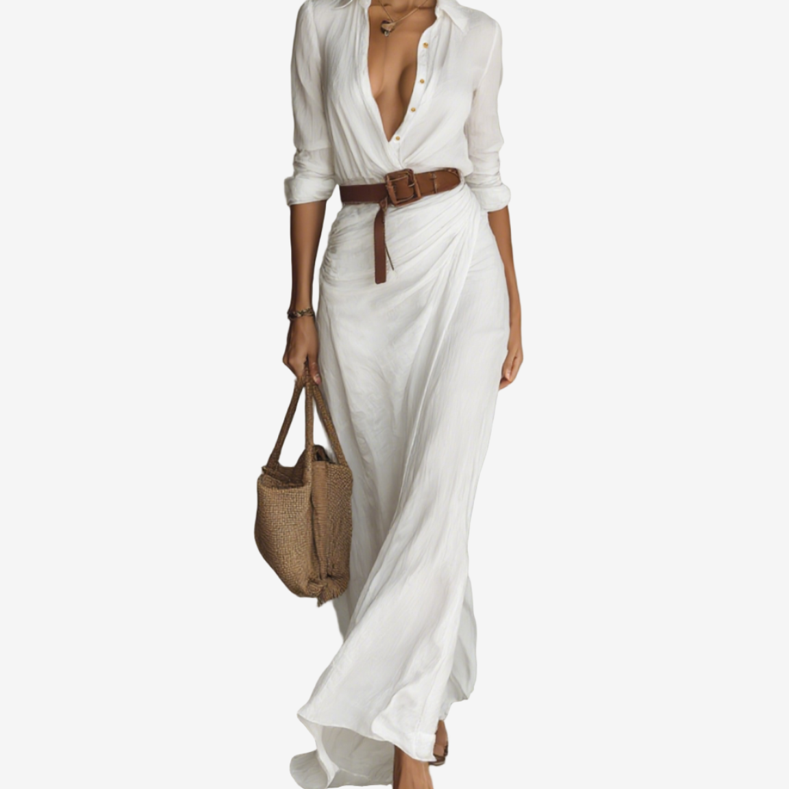 Maxi Elegant Dress — Timeless Sophistication