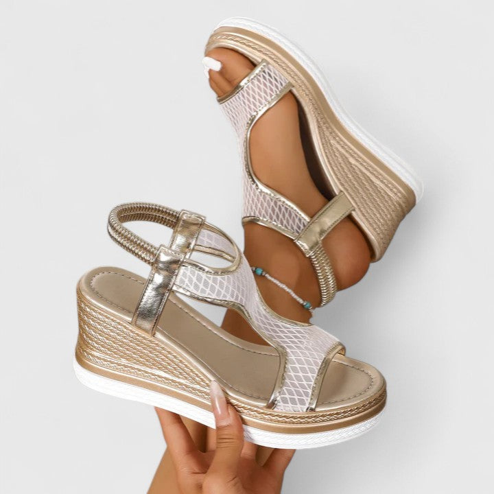 Jessica Comfort Orthopedic Wedge Sandals - All-Day Cushioned Support