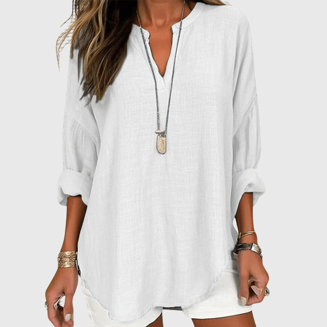 Lenara™ Breezy-Chic Beach Shirt