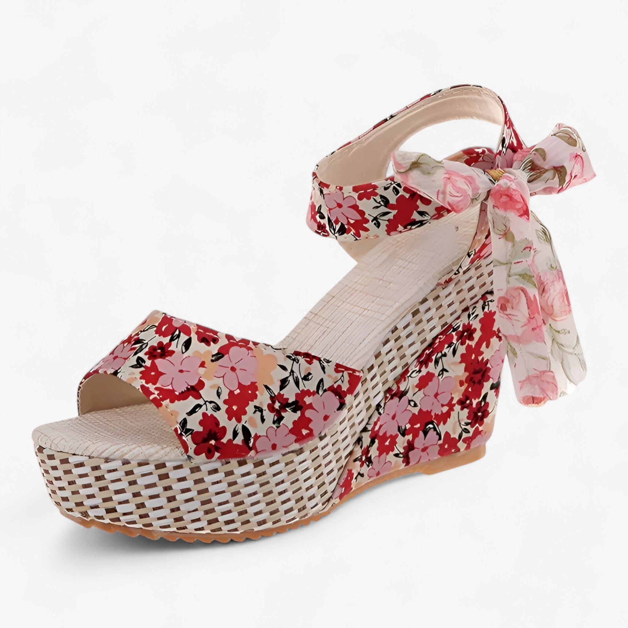 Evangeline | Floral sandals - Elegant and comfortable