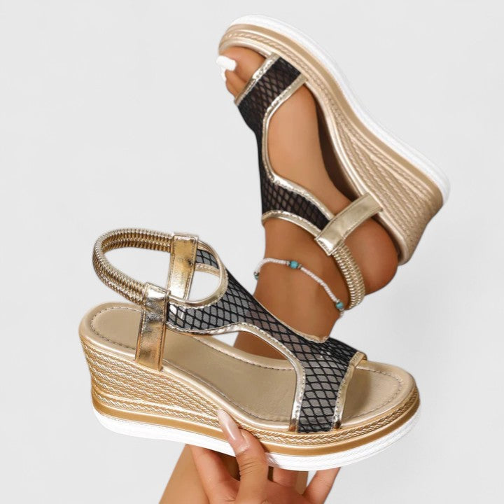 Jessica Comfort Orthopedic Wedge Sandals - All-Day Cushioned Support