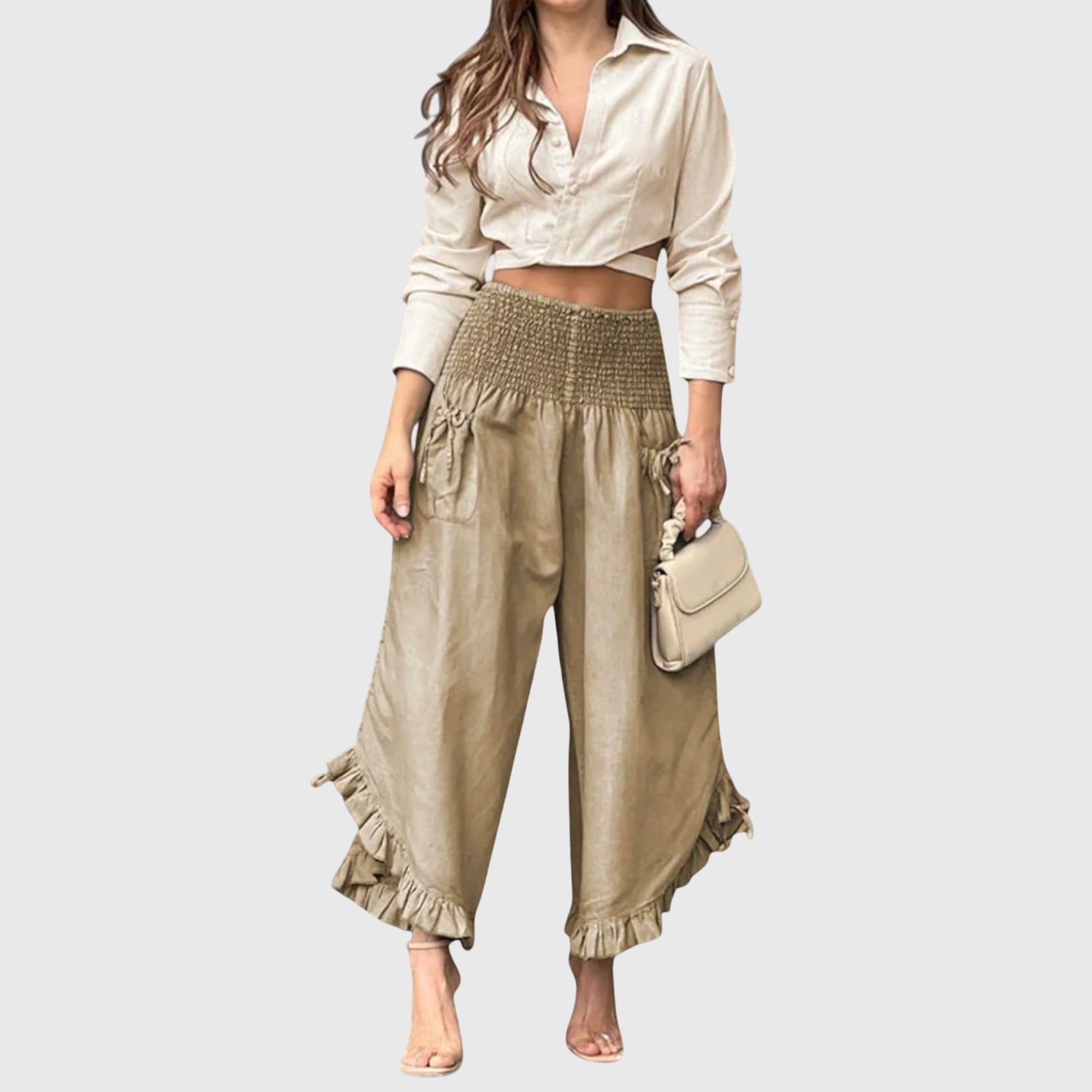Jaya - Chic Pleated Casual Pants for Effortless Style