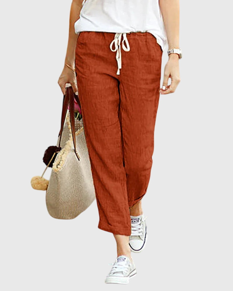 Elegant Summer Pants - Effortless Style for Sunny Days