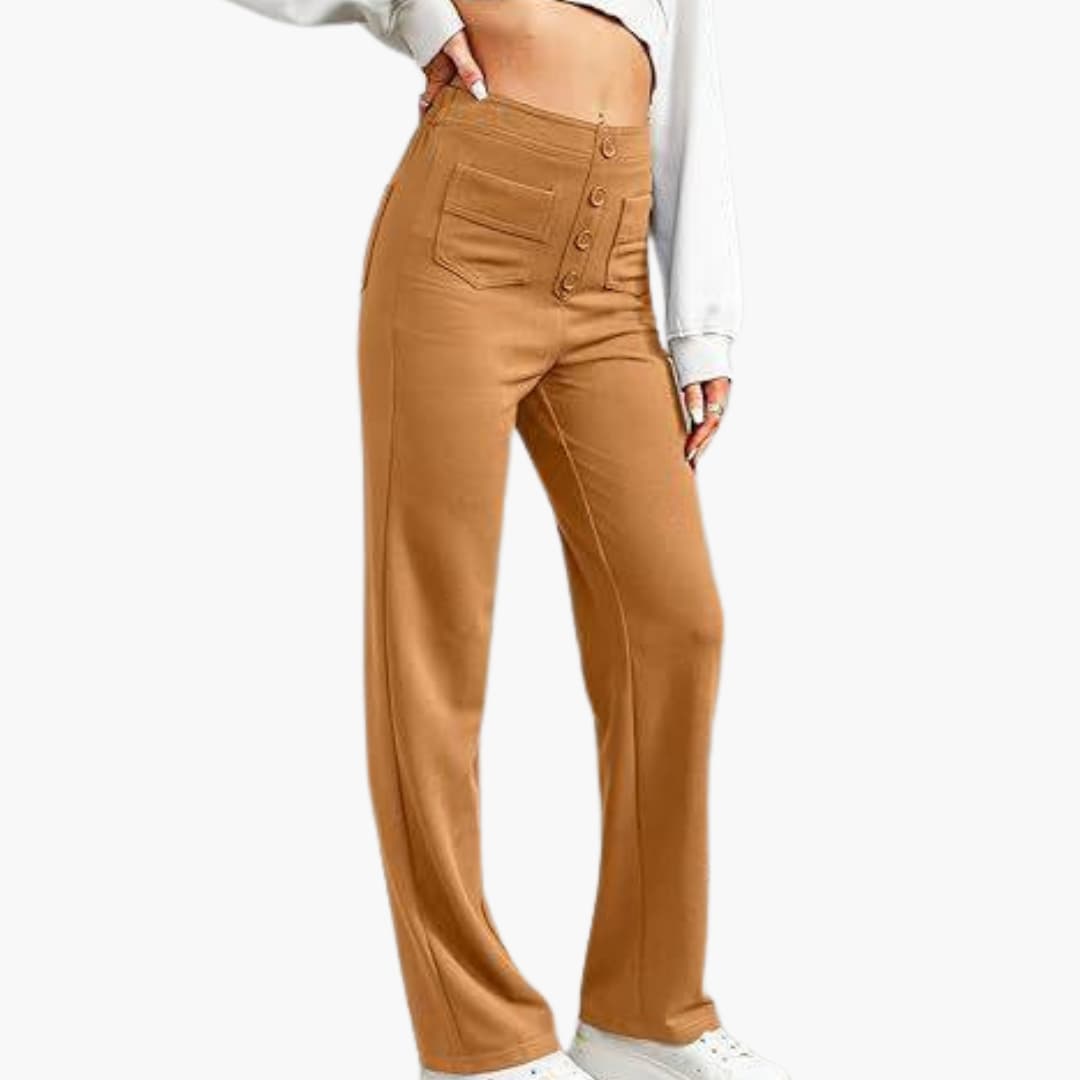 Ultra-Comfort Elasticated Pants for All-Day Wear