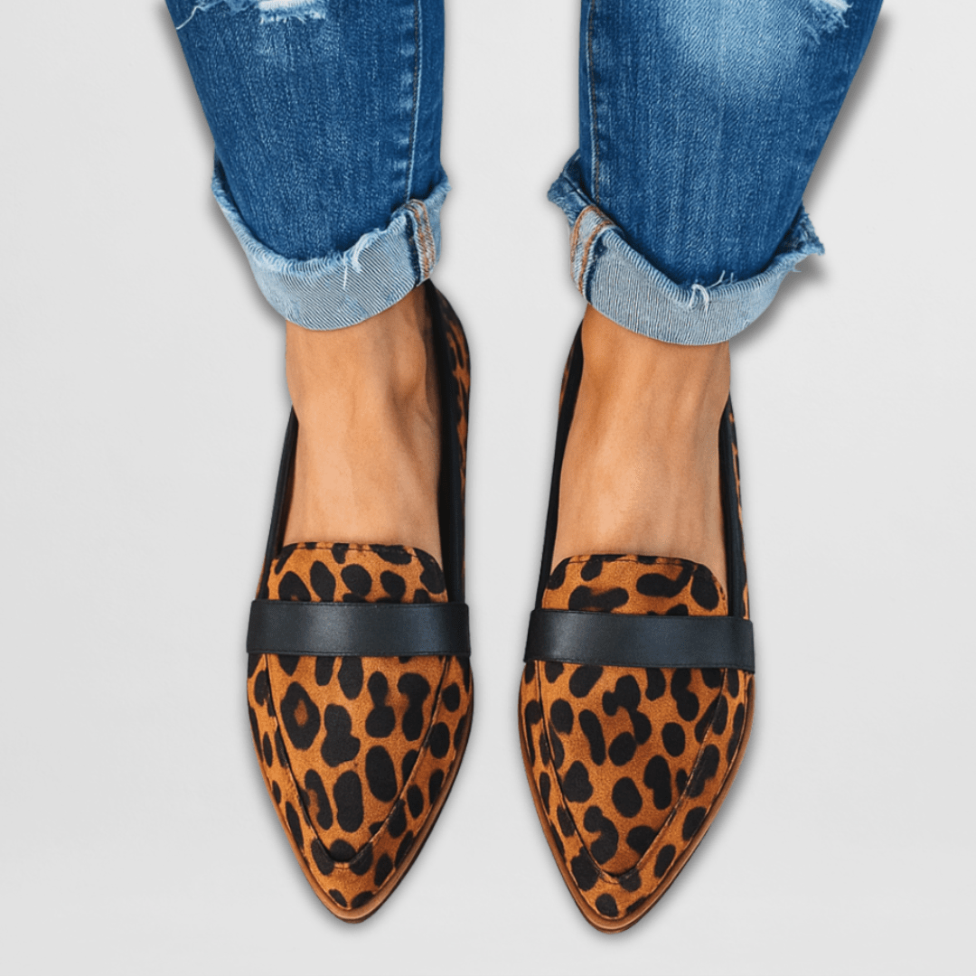 Helen Orthopedic Soft Suede Loafers – Cushioned Support for All-Day Comfort