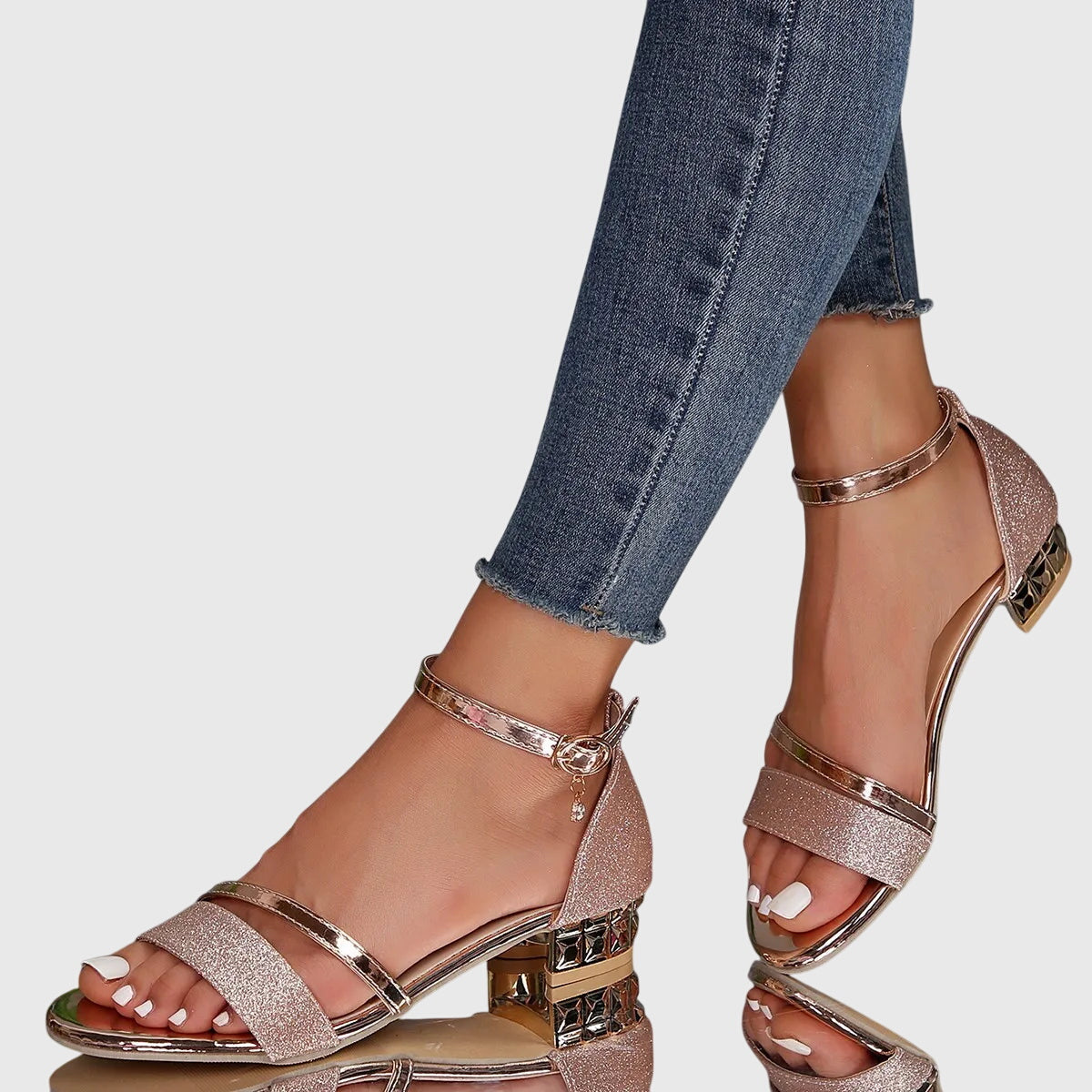 Alison™ All-Day Supportive Heeled Orthopedic Sandals